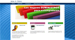 Desktop Screenshot of jaimechavez.com